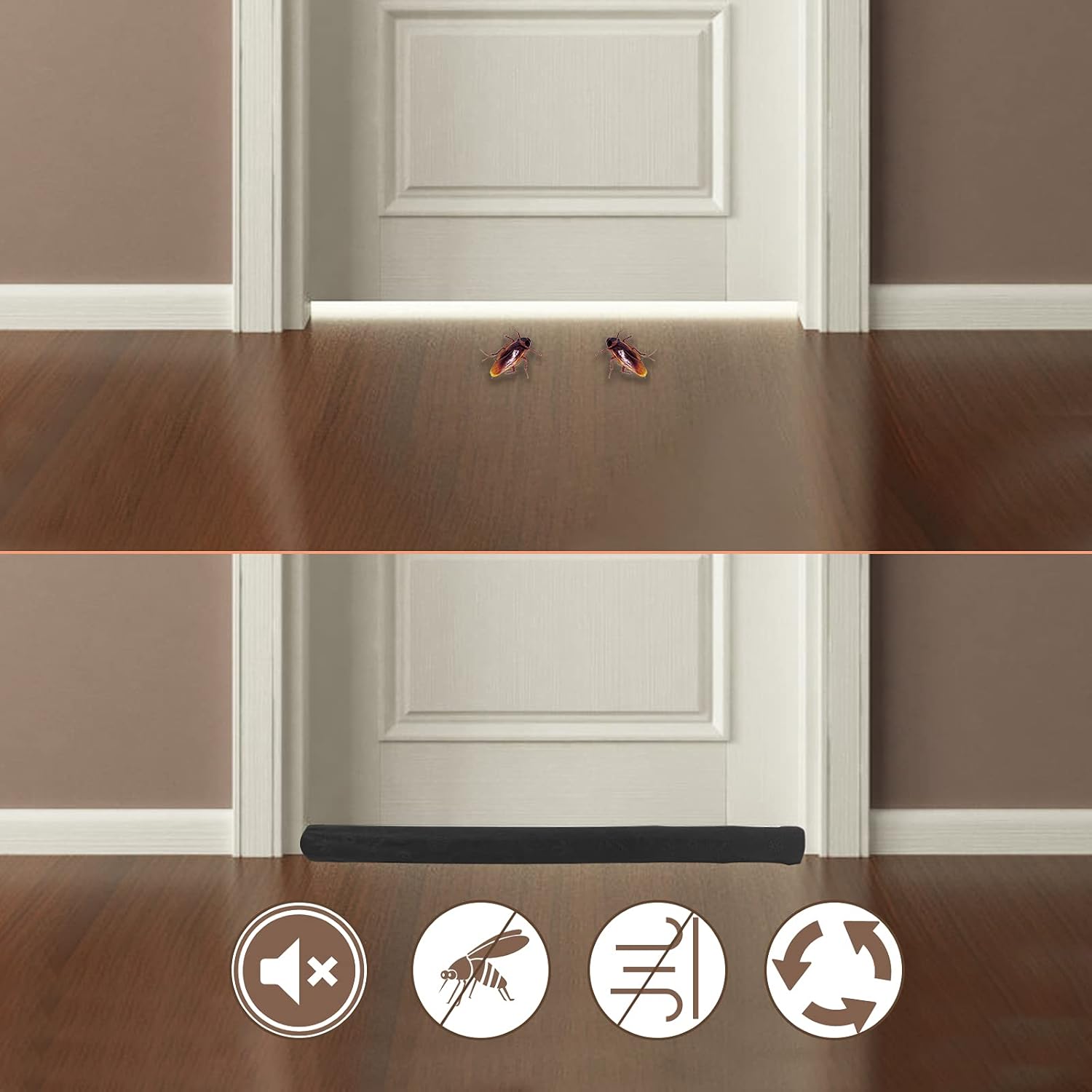 Tormays Door Draft Stopper Noise Blocker