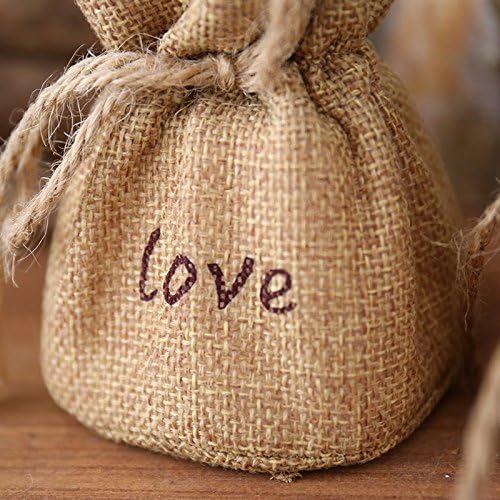AINIESS Artificial Topiary Set Heart and Star Linen Base