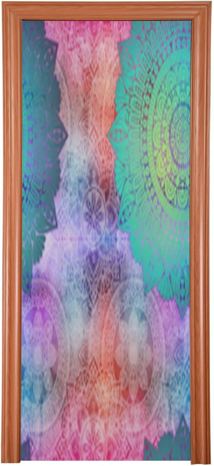 Susiyo Vintage Mandela Halloween Door Cover