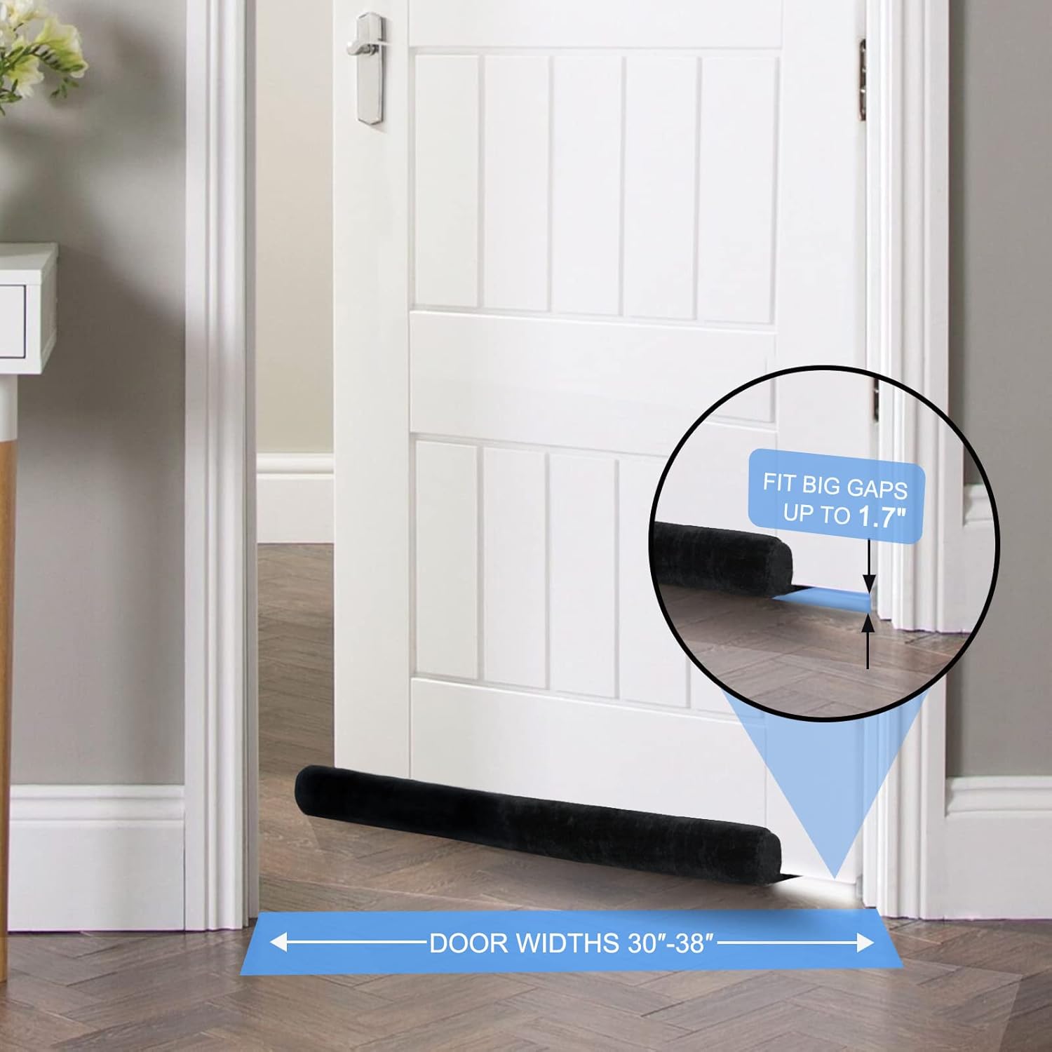 Marwood Adjustable Draft Stopper for Doors and Windows