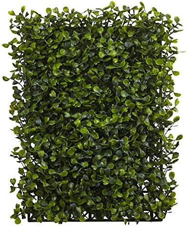 Nearly Natural 12in x 10in Boxwood Mat Set of 12