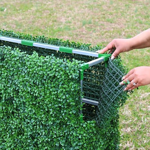 3rd Street Inn Square Gardenia Hedge Wall - Artificial Privacy Plant