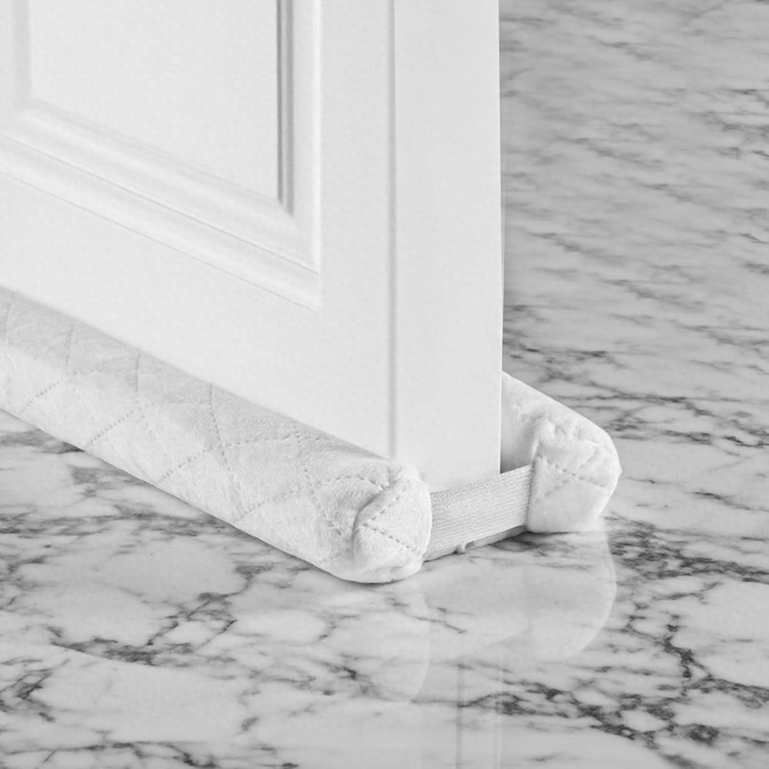 Amugret Thick Velvet Door Draft Stoppers for 30-36 Under Doors