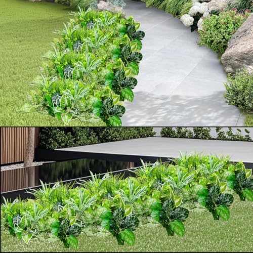 Ronyila Artificial Boxwood Plants 15Bundle UV Resistant Fake Eucalyptus Shrubs for Outdoor Decor