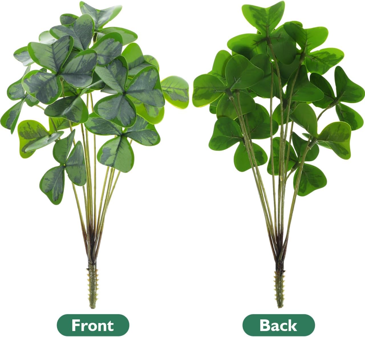 PRETYZOOM 145 Inch Artificial Shamrock Plant Decoration