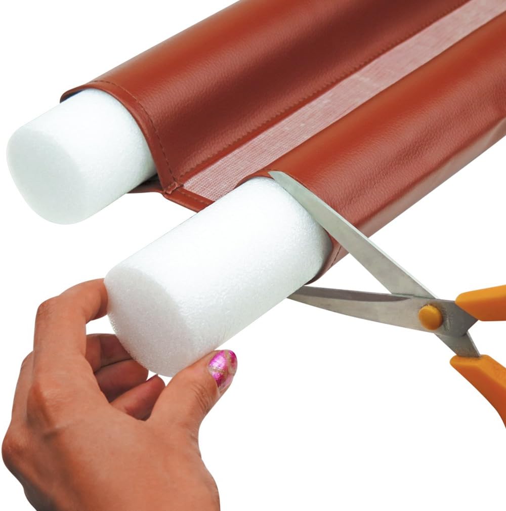 Evelots Door Draft Stopper 36 Inches Long Brown