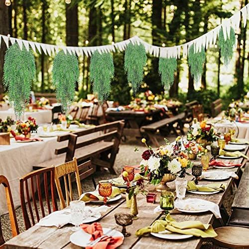 Realistic Artificial Hanging Willow Garland 4PCS