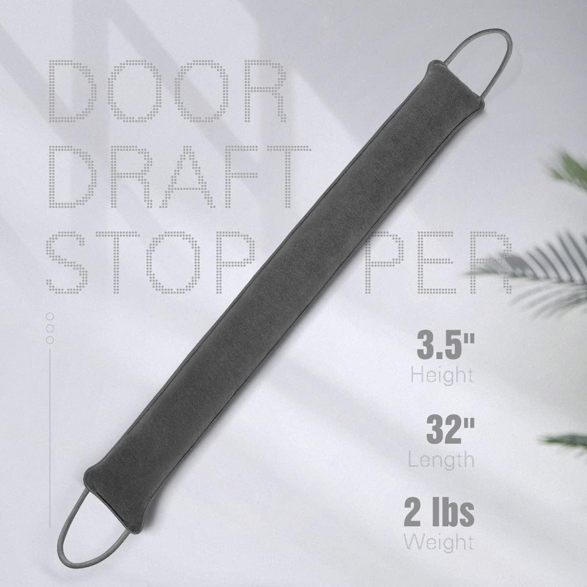 Tuffen Door Draft Stopper 32 Inch Gray