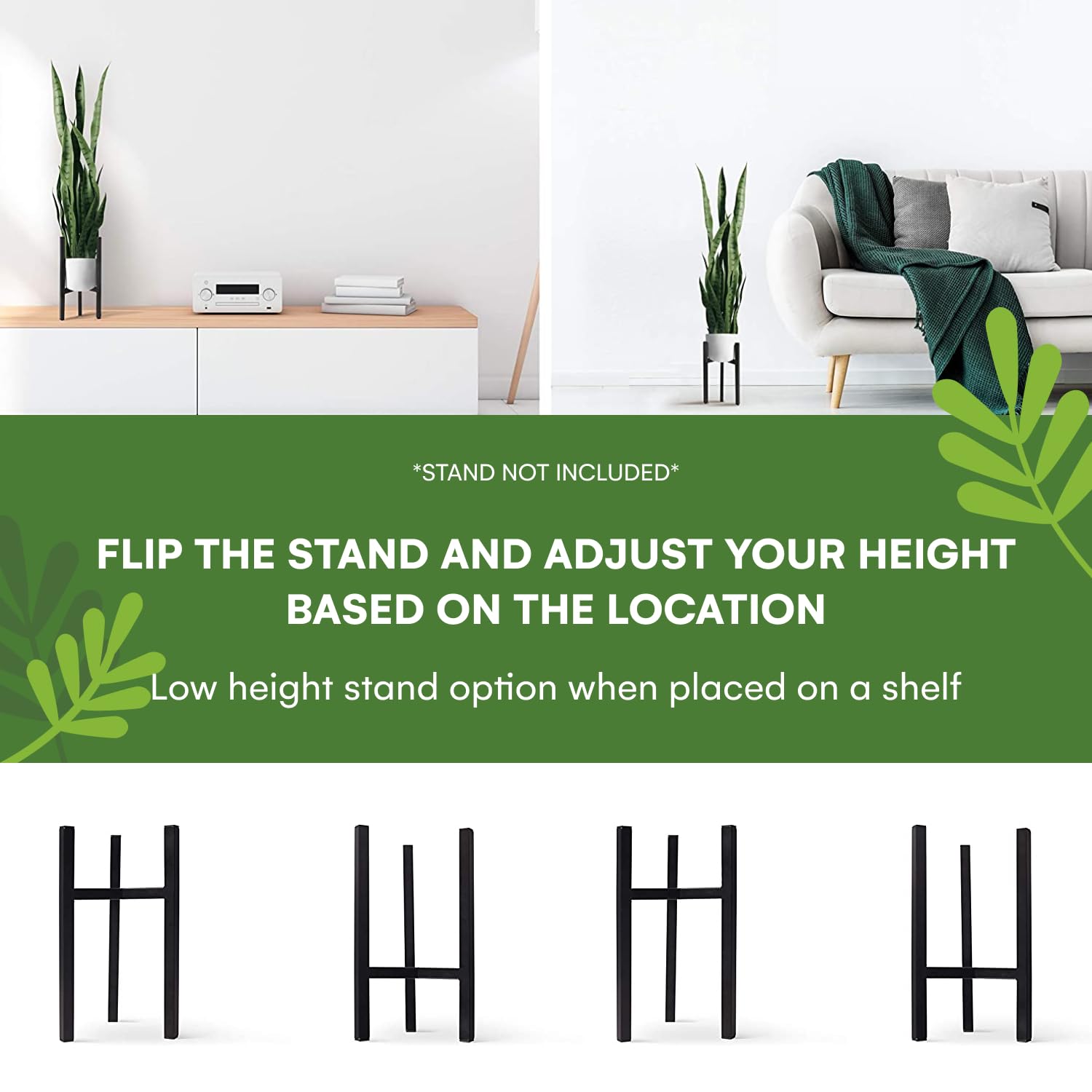 Flybold Artificial Snake Plant with 28 Leaves 36in