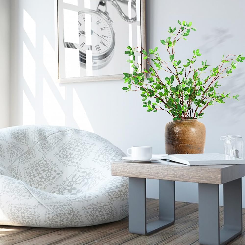 Artificial Eucalyptus Stems for Vase Decor 1
