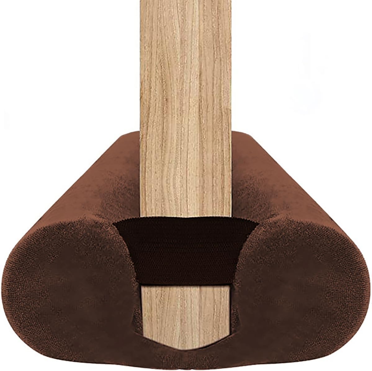 BKSAI Door Draft Stopper No Adhesive 24-29IN Brown