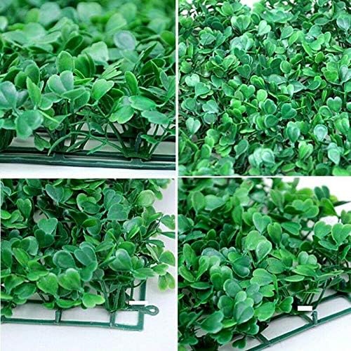 DH-Link 2 6 12 Plant Artificial Mat Greenery Wall Hedge Decor