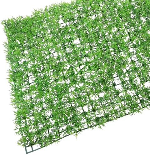 PRETYZOOM Artificial Hedge Plant Wall Panel Wedding Decor Home Decor No Water Needed