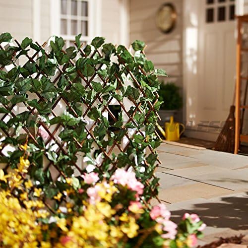 Artificial Ivy Leaf Privacy Fence Screen for Outdoor Indoor Use