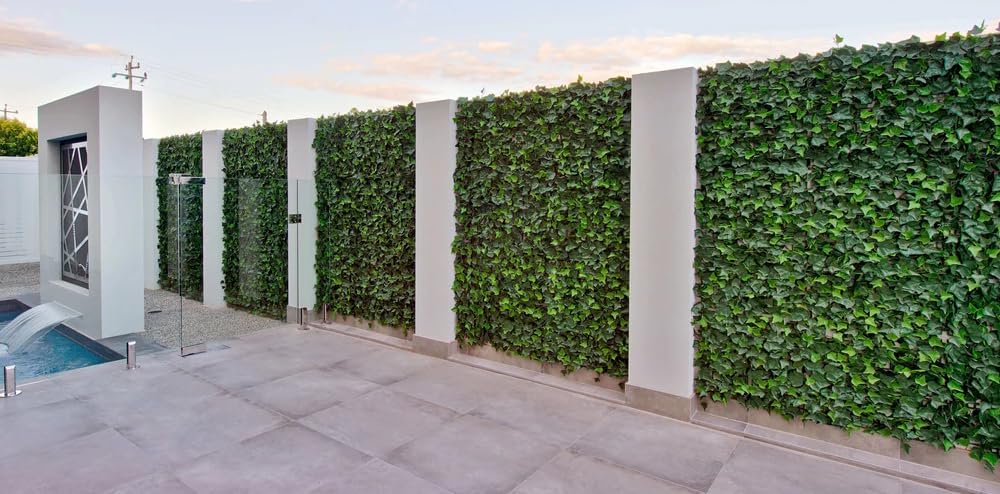 Boston Ivy Wall Panels Artificial Green Wall Decor for Indoor and Outdoor
