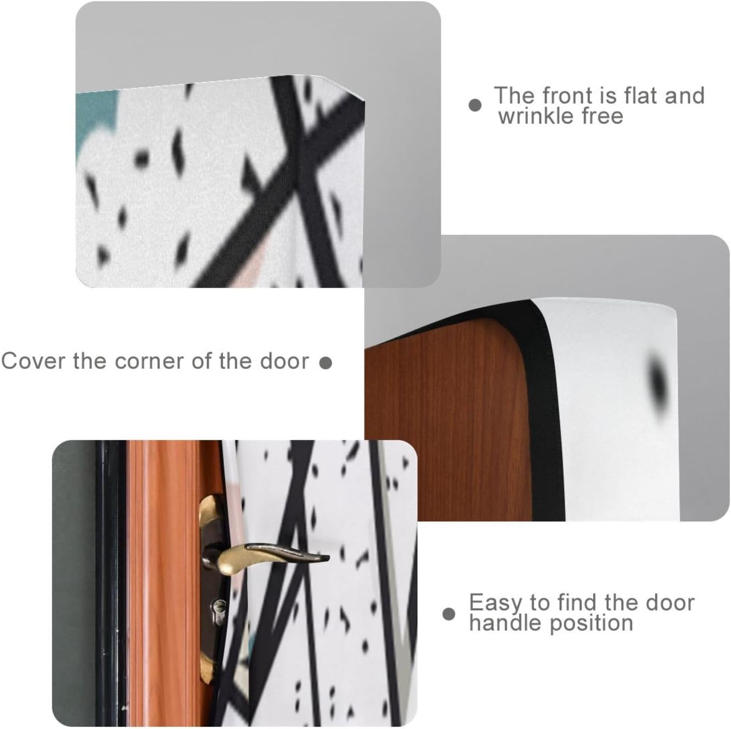 Susiyo Fun Halloween Door Cover 32x79 in