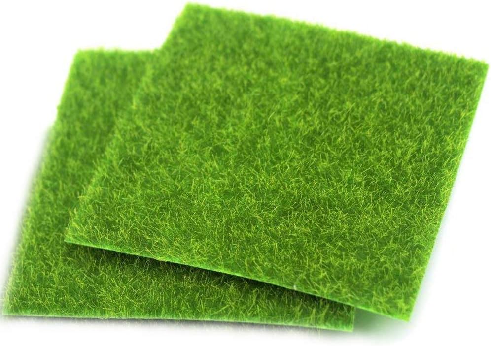NICE PURCHASE Artificial Grass for Miniature Gardens