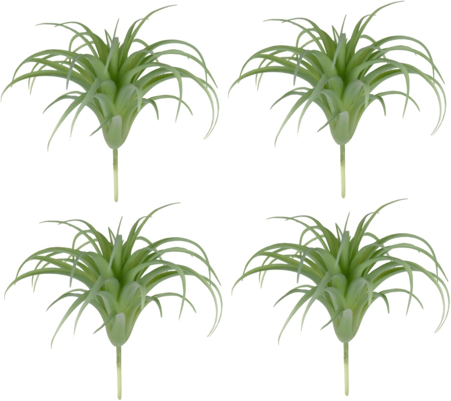 Artificial Air Plants 4Pcs Realistic Fake Succulents Low Maintenance Decor
