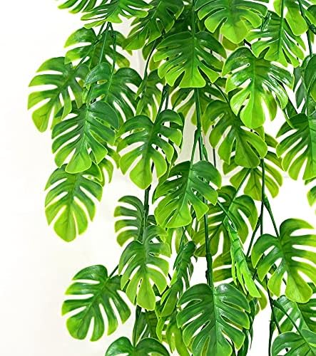 CATTREE Artificial Monstera Vines 2 Pack for Home Decor