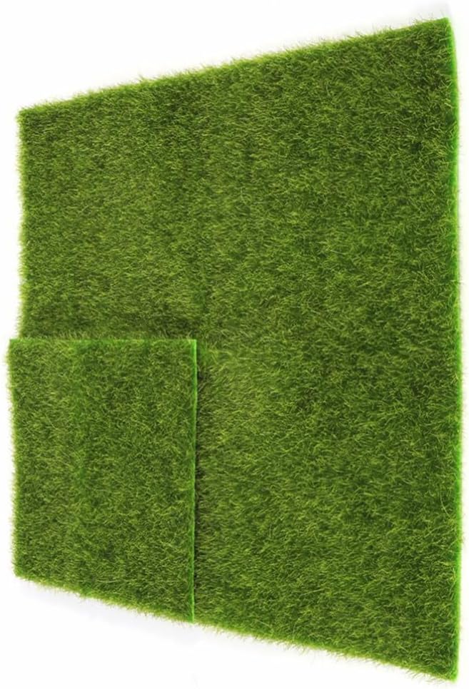 POPETPOP Artificial Plants Green Decor Carpet Tiles
