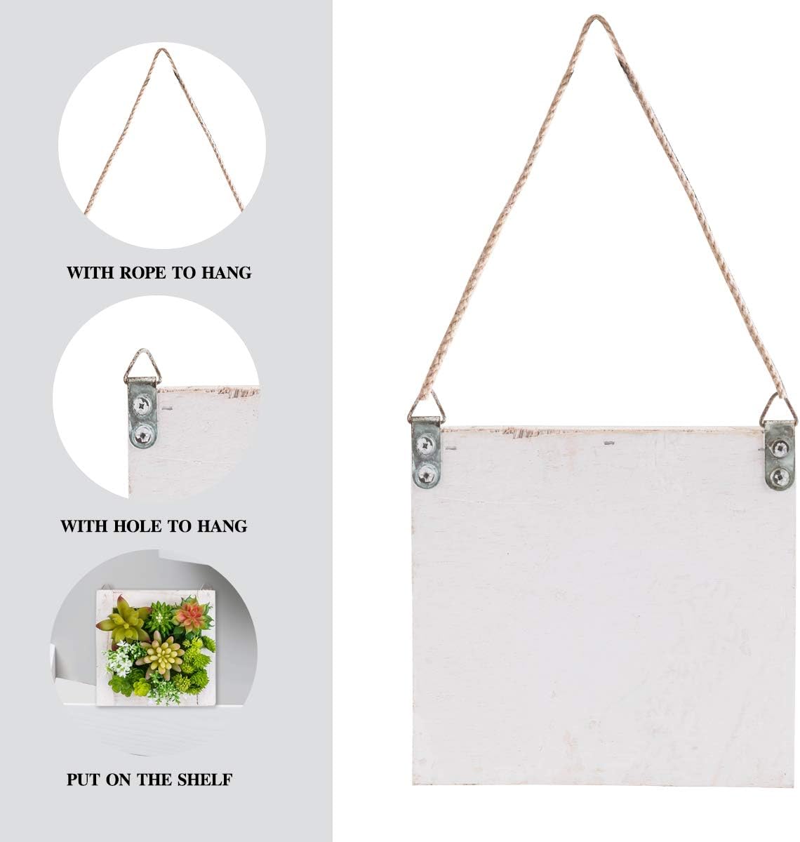 SWTHONY Hanging Wall Artificial Plants for Home Decor