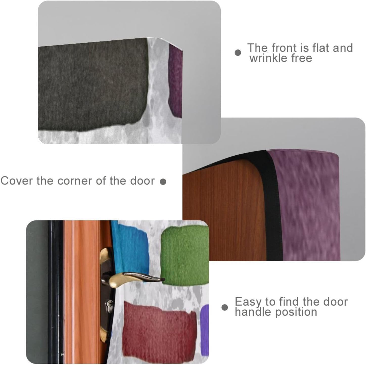 Susiyo Halloween Door Cover 32x79 Inches Stretch Fabric