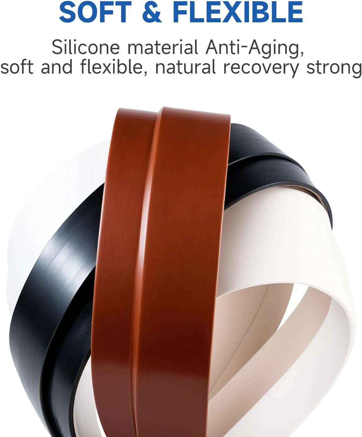 1 Pc Strong Silicone Door Draft Stopper 38 Inches Long