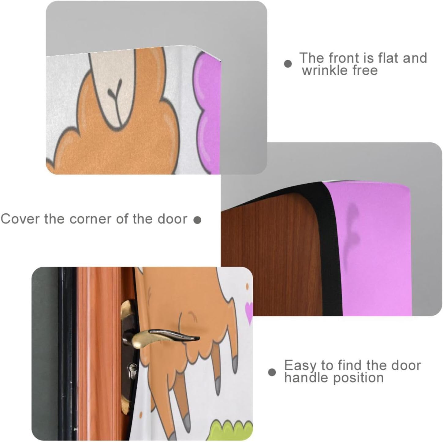 Susiyo Colorful Pretty Sheep Halloween Door Cover