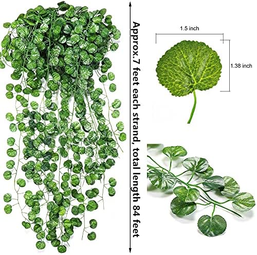 84 Feet Artificial Vines Garland for Wall Decor Party Wedding