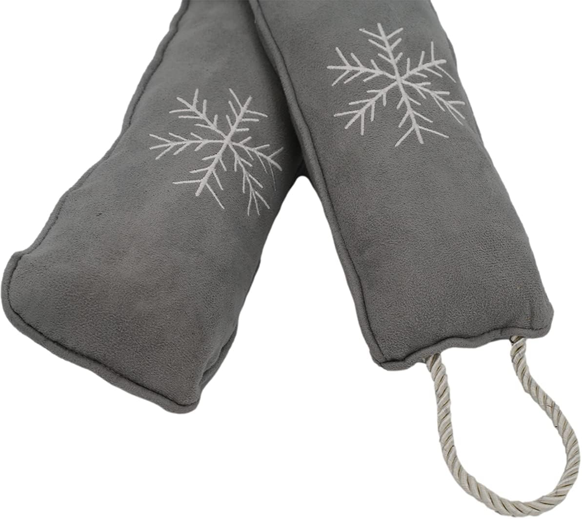 Simply Genius Cold Weather Door Snake Draft Stopper - Gray 36 Inch