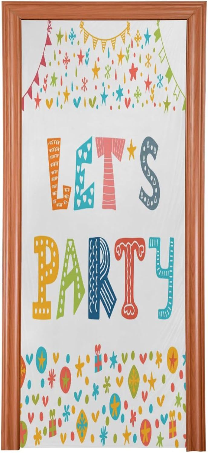 Susiyo Party Door Cover Stretch Fabric Backdrop 32x79 Inch