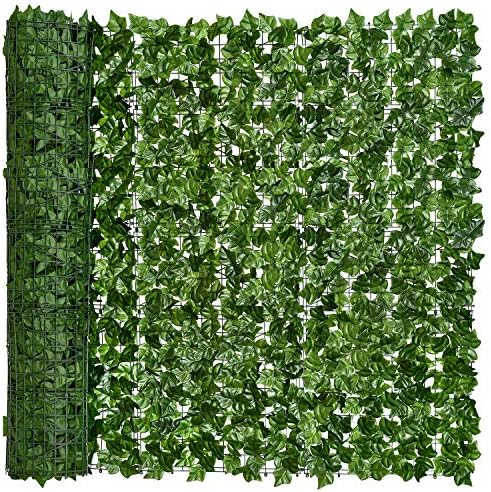 DearHouse Artificial Ivy Privacy Fence for Outdoor Decor