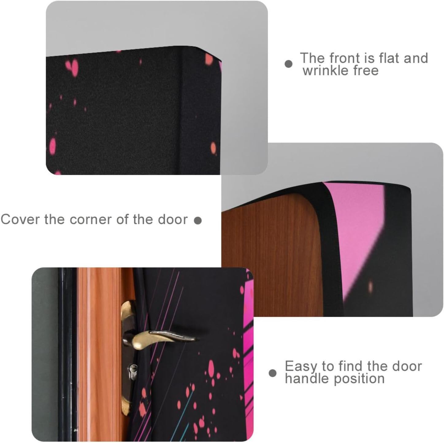Susiyo Girlish Halloween Door Cover 32x79 in