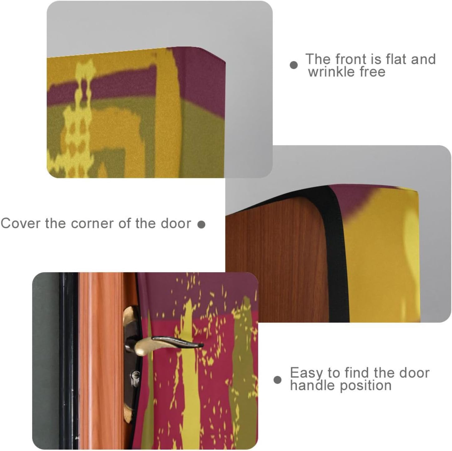 Susiyo Tribal Brown Halloween Door Cover