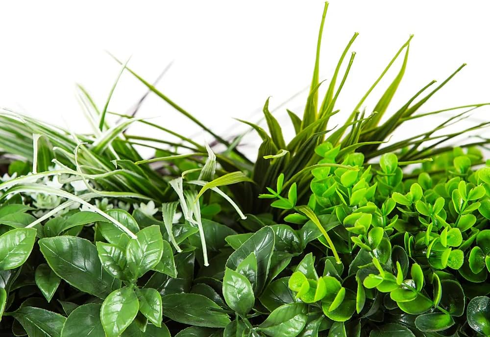 Luxury Urban Greenery Artificial Wall Panels 40x40 Inches