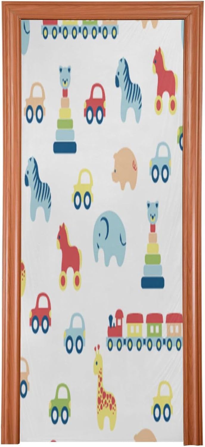 Susiyo Cute Cars Animals Halloween Door Cover