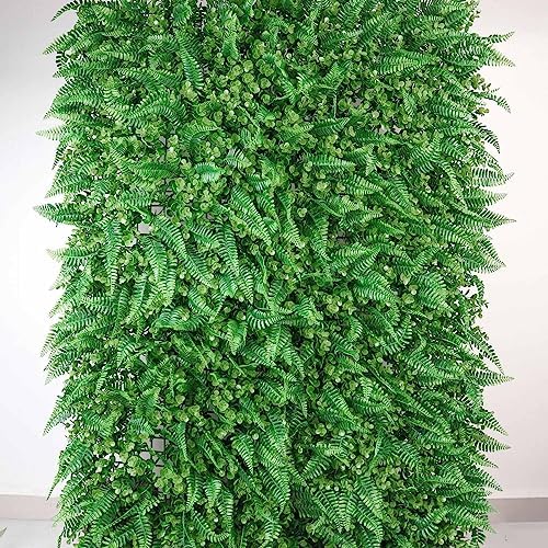 Efavormart 12 Sq Ft Artificial Greenery Panels Set
