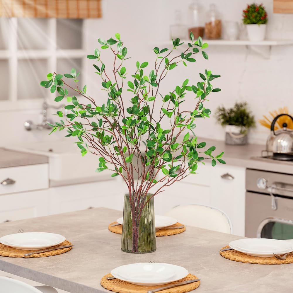 Artificial Eucalyptus Stems for Vase Decor 1