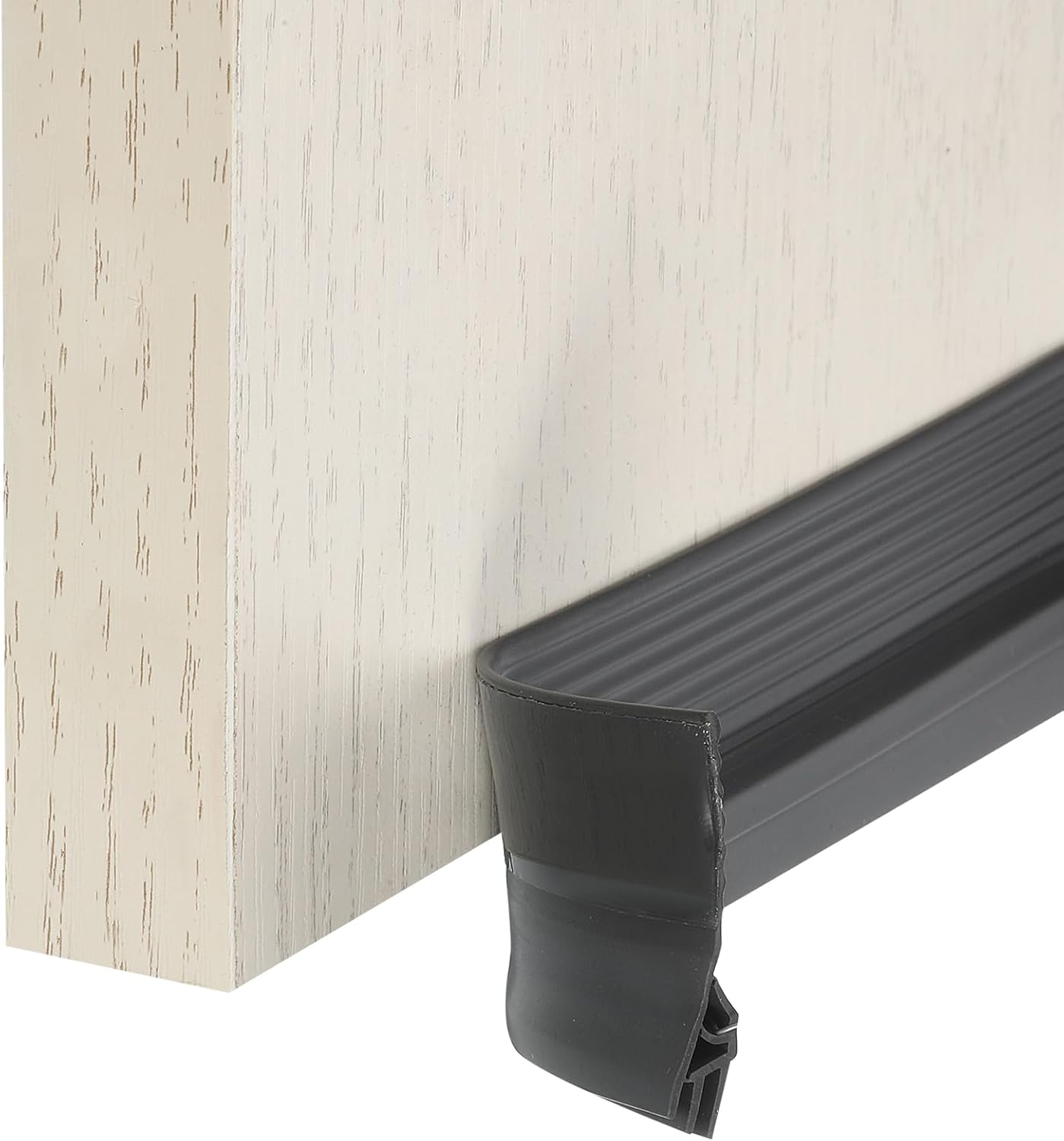 Uxcell Door Draft Stopper Black Gray 66ft x 157in Weather Stripping Seal