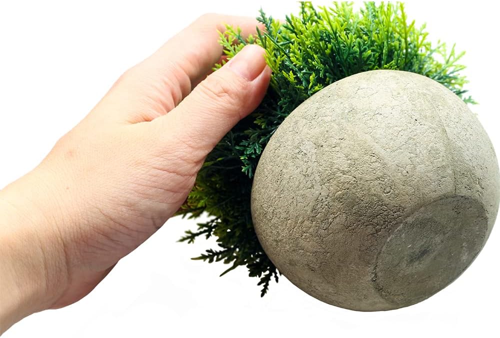 Mini Fake Cypress Cedar Plants for Bathroom Home Office Desk Decor