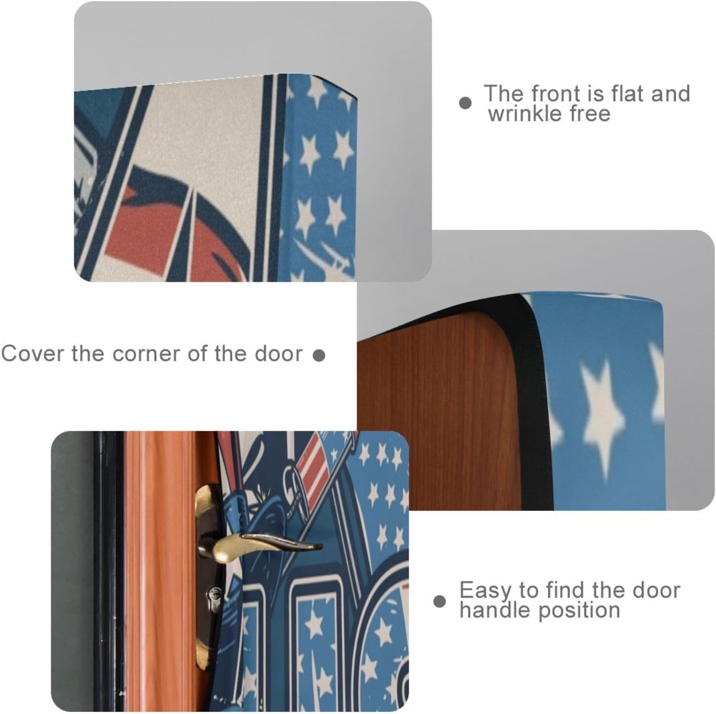 Susiyo Vintage New York Statue Door Cover 35x79 Inch