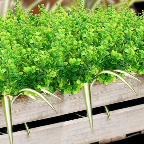 Artificial Plants for Outdoors 10 Bundles UV Resistant