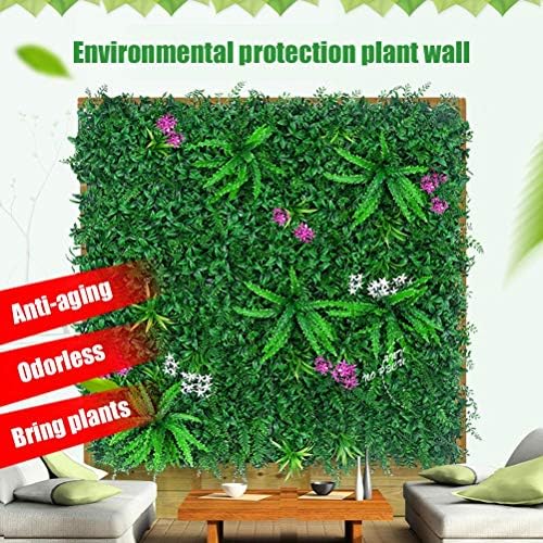 JUOPZKENN Artificial Grass Wall Decor 15x23 Deep Milan