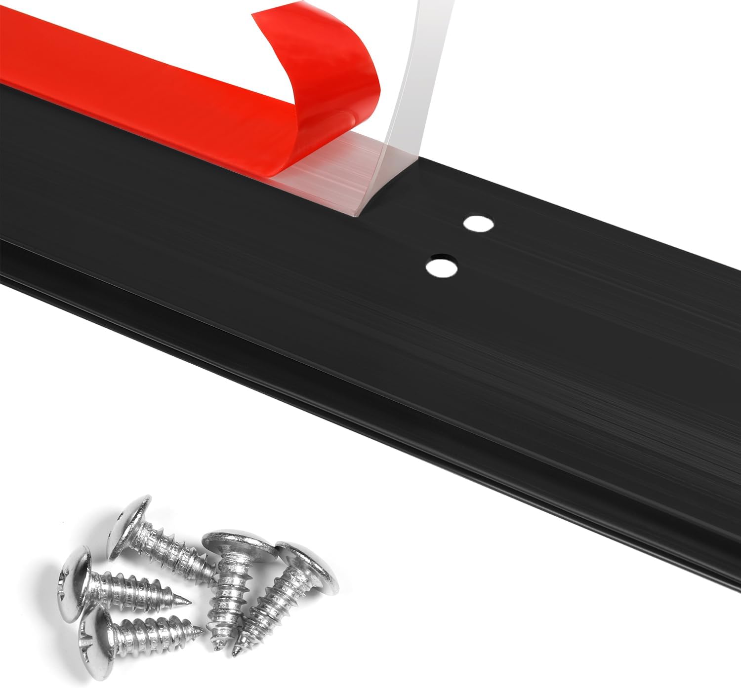 GALOFAY Door Draft Stopper 36 Inch Aluminum Blocker with Rubber Sweep