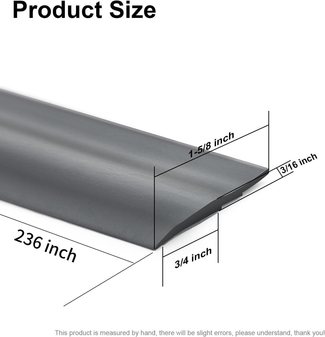 Weather Stripping Door Seal 236 Cuttable Black Draft Stopper