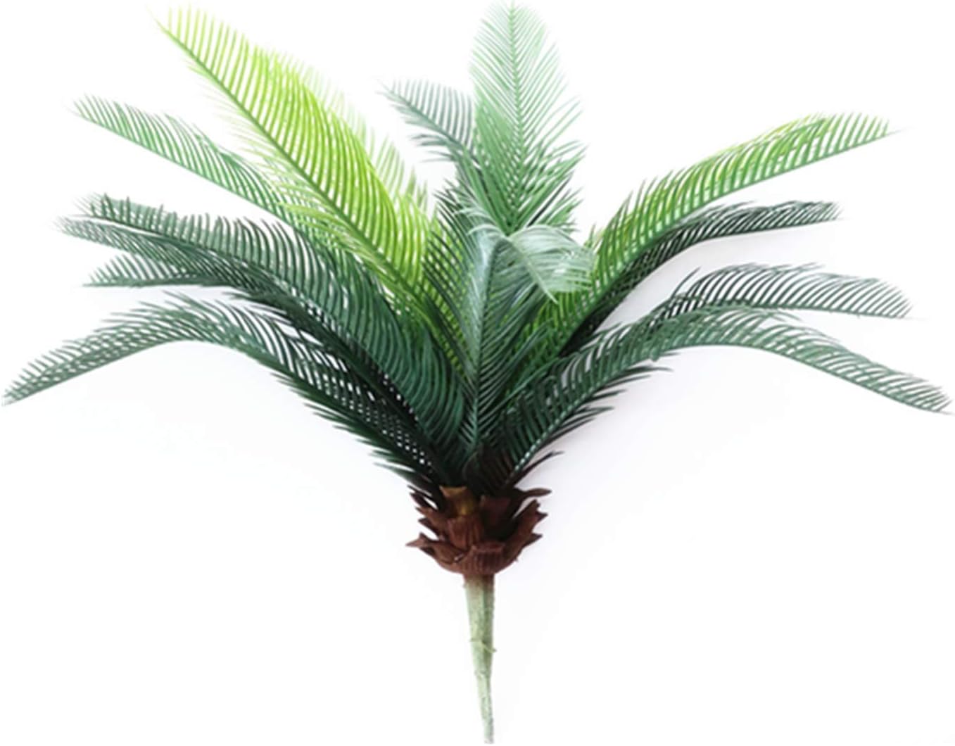 19 Inch Artificial Palm Leaf Bush for Decor