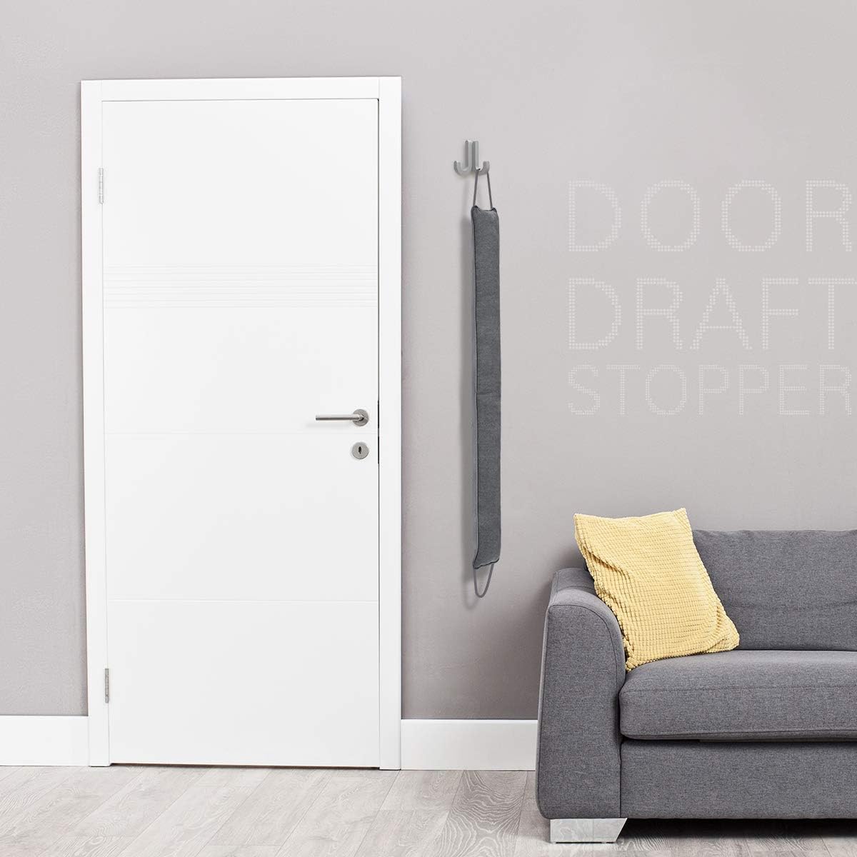 Tuffen Door Draft Stopper 32 Inch Gray