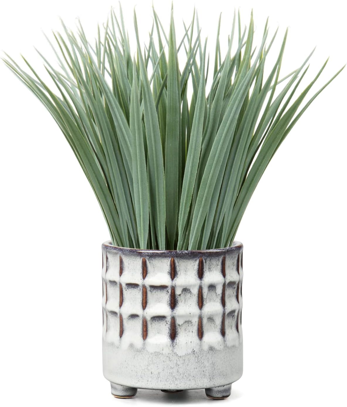 Hollyone Artificial Grass Potted Plant for Home Decor