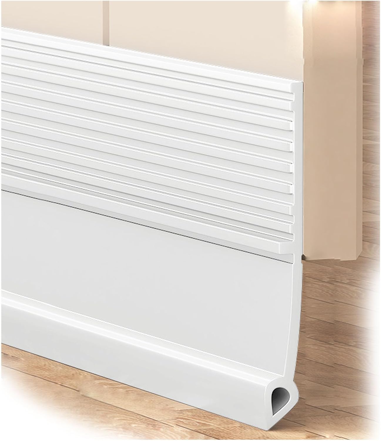 CozyCove Door Draft Stopper 39inch White