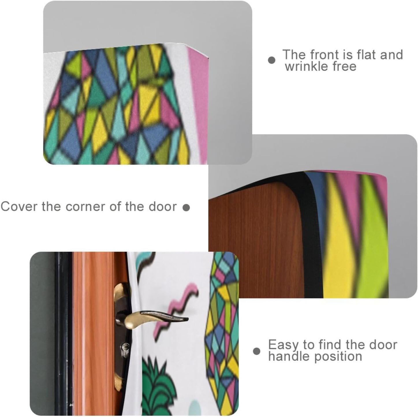 Susiyo Christmas Door Cover Stretch Fabric 32x79 In